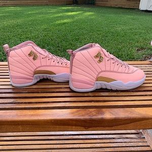 air jordan 12 retro pink and black